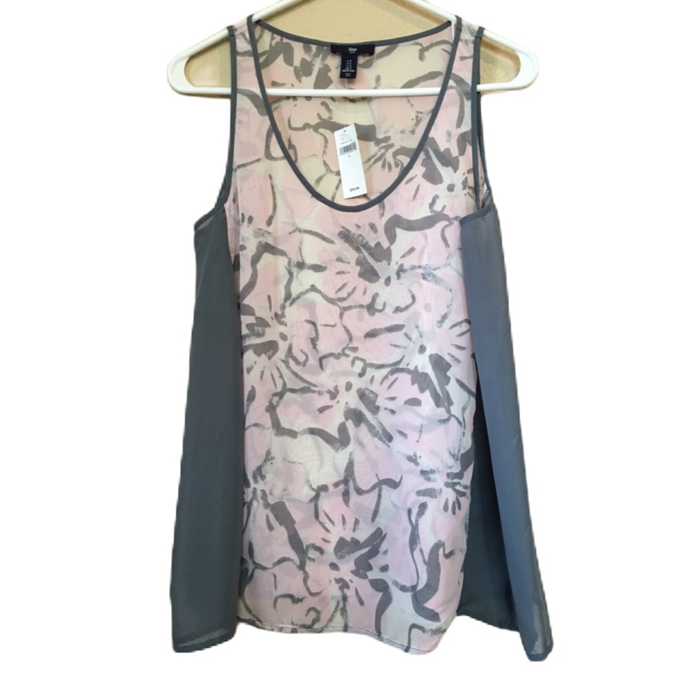 GAP Small Sheer Sleeveless Top NWT